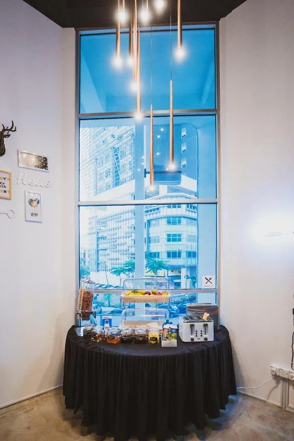 ** Capsule hotel Hashtag.Capsule.Hostel Johor Bahru Malaysia